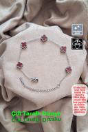 Burgundy Silver Tiny-2