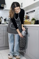 سرویس و پیش بند آشپزخانه 6 تکه، دستکش فر، جا 2 تکه، جا کیف سازمانی، Demlematik-thumb