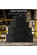 کیف حمل، ورزشی بادوام، کیف تجهیزات کمپینگ، کیف نگهداری، چمدان، اندازه کوچک 55 لیتری - مشکی-thumb