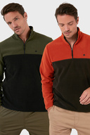 Khaki-Orange