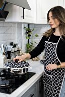 سرویس و پیش بند آشپزخانه 6 تکه، دستکش فر، جا 2 تکه، جا کیف سازمانی، Demlematik-thumb