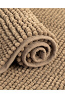 تشک حمام پیج 50x80 سانتی متر قهوه ای-thumb