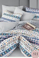 لحاف دو نفره شری بیسیک (کاور لحاف) 200 سانتی متر در 220 سانتی متر جنس: 100% پنبه.-thumb