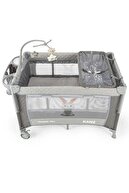Sleepside +Plus Mother's Side Park Bed and Playpen Grey-thumb