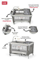 Sleepside +Plus Mother's Side Park Bed and Playpen Grey-thumb