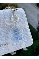 Blue BEAR BAG ORNAMENT