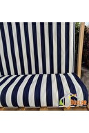 Navy Blue, White