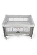 Sleepside +Plus Mother's Side Park Bed and Playpen Grey-thumb