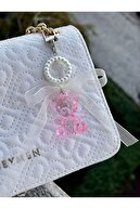 Pink BEAR BAG ORNAMENT