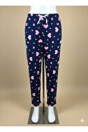 Navy Blue Pink Hearted