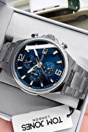 Silver-Navy blue