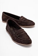 Dark Brown Suede