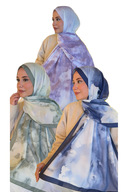Lilac-Green-Navy
