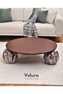 Round Walnut