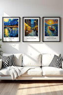 Black Wooden Frame Mdf