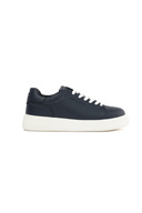 Navy Blue, White