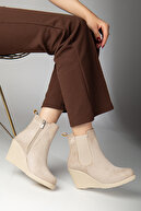 Beige Suede