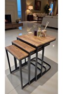 Walnut Pattern - Black Foot