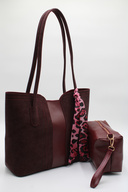 Burgundy-Suede