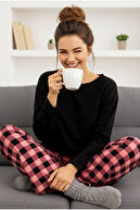 pink plaid