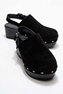 Black suede