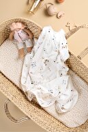 پتو کودک و کودک دو طرفه 100 ٪ پنبه Oeko-Teks دارای گواهی 100x85 سانتی متر-thumb