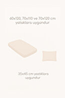 ست ملحفه ای 100% پنبه ای Ranforce - تختخواب ABC Park 70x120 35x45-thumb