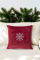 burgundy-silver