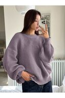 ژاکت لیلیکی بافتنی زنانه تسالونیکی اورسایز, ژاکت زنانه-thumb