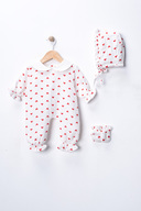 White-Red Hearted