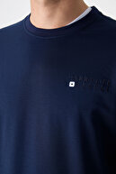 ست لباس ورزشی مردانه نخی نخی الاستیک یقه O-Neck - 85120-thumb