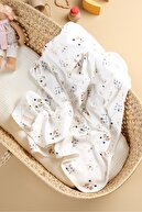 پتو کودک و کودک دو طرفه 100 ٪ پنبه Oeko-Teks دارای گواهی 100x85 سانتی متر-thumb