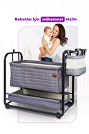 Mother's Side Rockable Baby Cradle قابل حمل حماک سبد گهواره سفیر-thumb