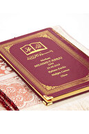 50 قطعه - کتاب یاسین باس چاپی ISIM - Seccade - مجموعه کریستال Tesbih - Mevlit Gift-thumb