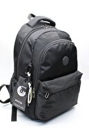 2200 کیسه مدرسه پارچه ای مقاوم در برابر آب سیاه کوله پشتی مدرسه یونیکس-thumb