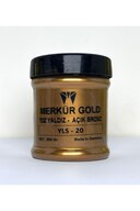 Merkürgold Metalik Pigment | Toz Yaldız - Pale Gold - 07 - 250gr