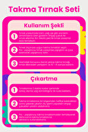 ست ناخن مصنوعی و چسب بی ضرر-thumb