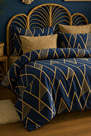 Navy-Geometric