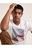 Marks & Spencer Saf Pamuk Grafik Desenli T-shirt