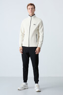 Beige/black