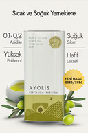 سرآشپز پریمیوم Ayvalık 5 Lt Cold Squeezing طبیعی روغن زیتون باکره فوق العاده طبیعی-thumb