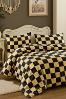 Beige-Checkered