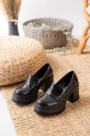 black patent leather