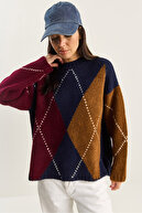 Navy-Burgundy