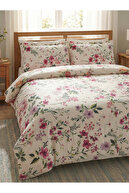 White Pink-Red Flower Pattern