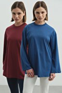 Indigo/Claret red