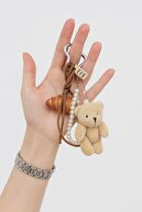 Brown Croissant-Teddy Bear