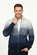 Navy blue-Ecru