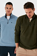 Khaki-Light Blue