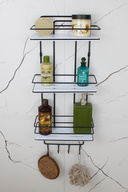 BLACK and White Shelf